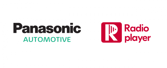 Panasonic and Radioplayer logos