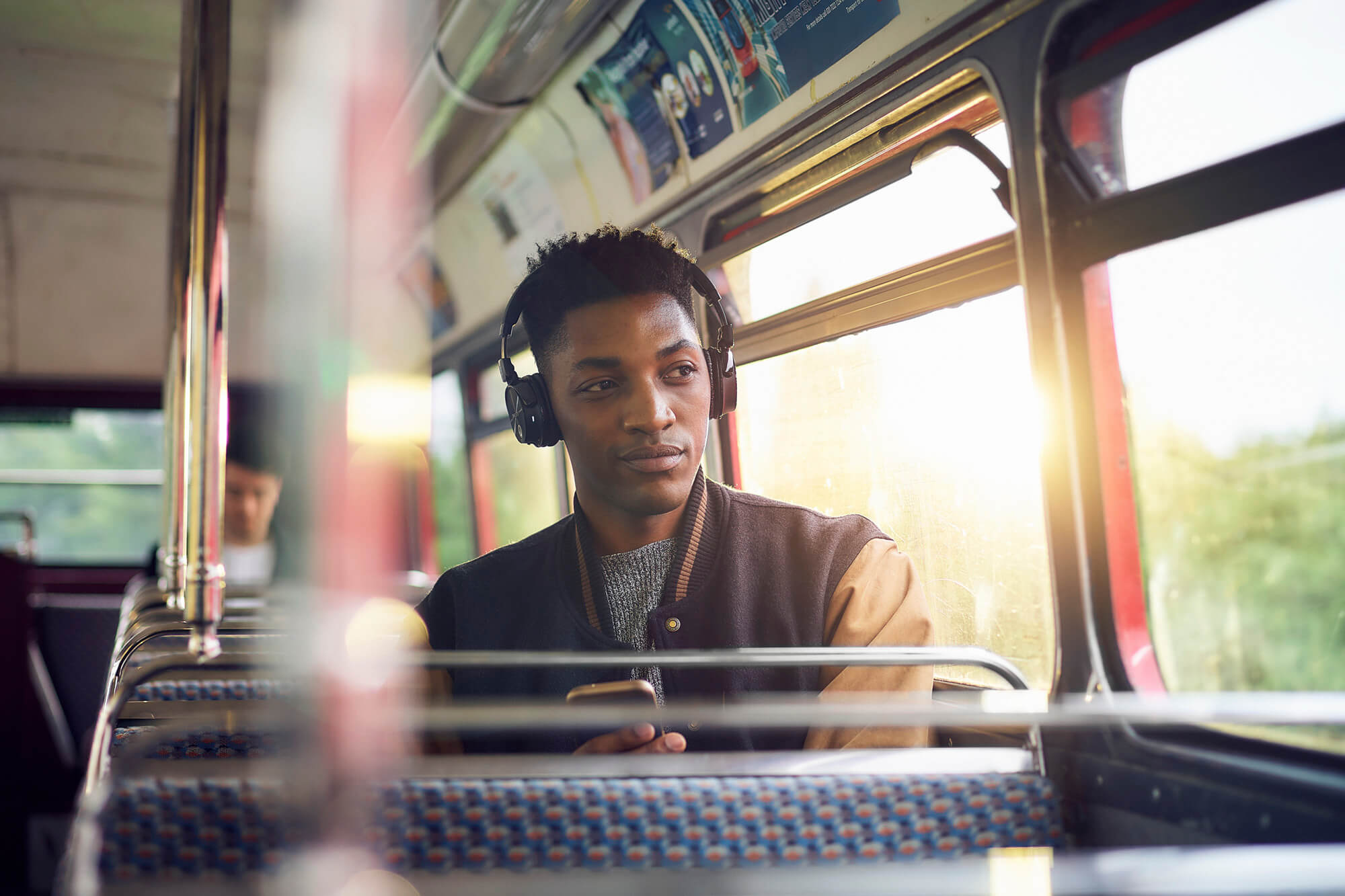 Radio on bus